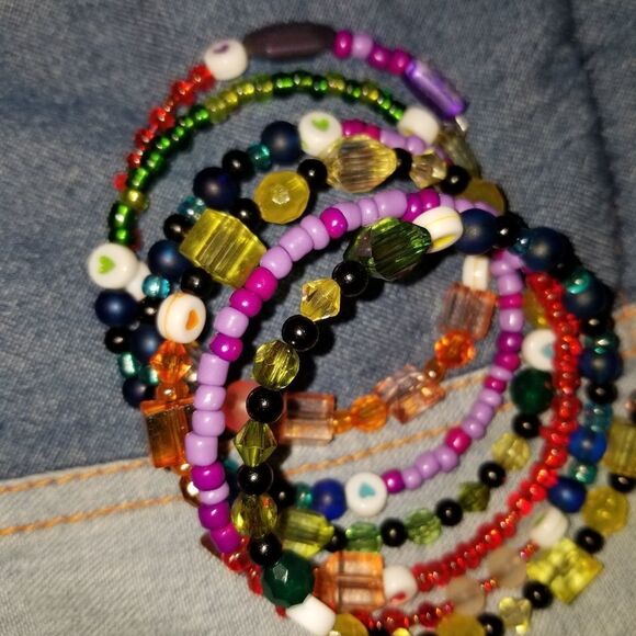 3 random style Ankle bracelets multi use - Picture 4 of 13